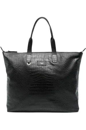 Dolce & Gabbana Borsa tote con effetto coccodrillo