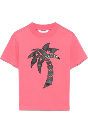 Palm Angels T-shirt con stampa Surf Palm