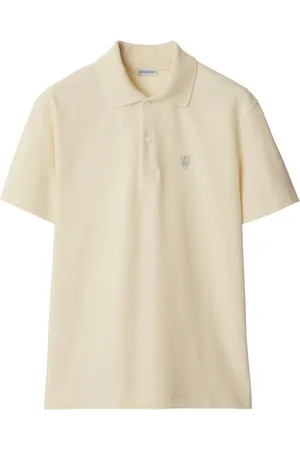 Burberry Polo con ricamo logo