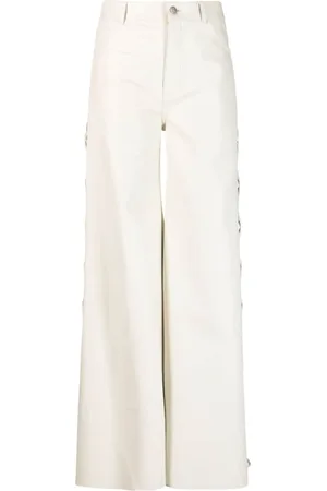 Chloé Pantaloni a gamba ampia
