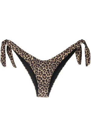 Matinée Slip bikini Nadine con stampa