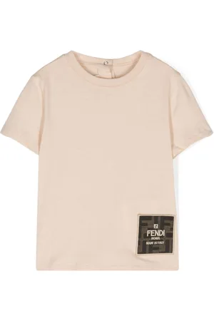Fendi T-shirt con applicazione