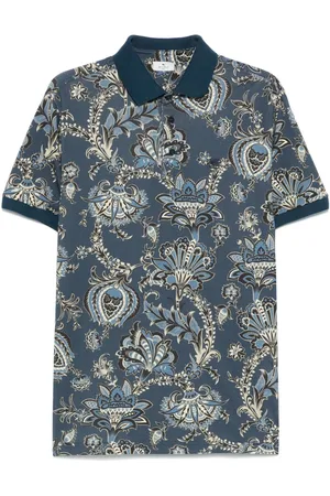 Etro Polo con stampa paisley