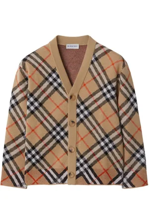 Burberry Cardigan a quadri