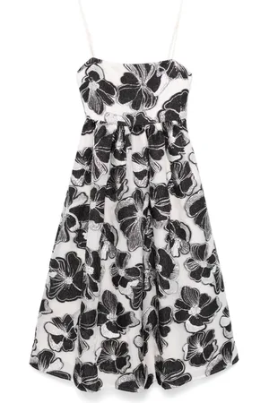 STINE GOYA Abito midi Anemone jacquard