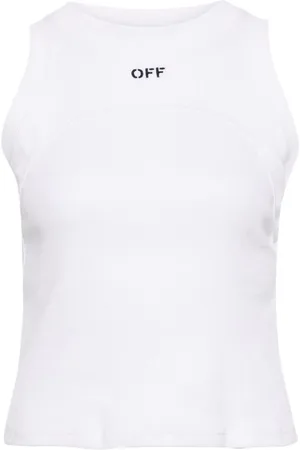 OFF-WHITE Canotta con ricamo