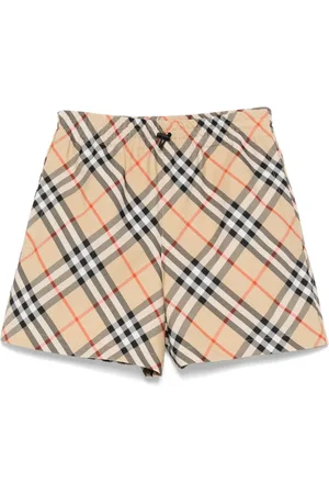 Burberry Shorts con stampa Vintage Check