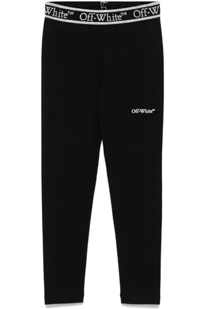 OFF-WHITE Leggings con banda logo