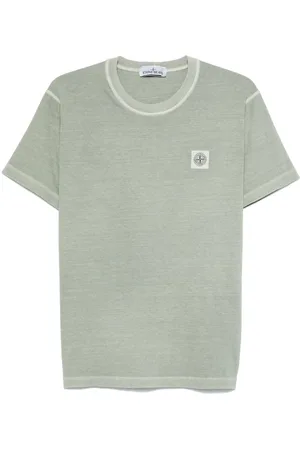 Stone Island T-shirt con motivo Compass