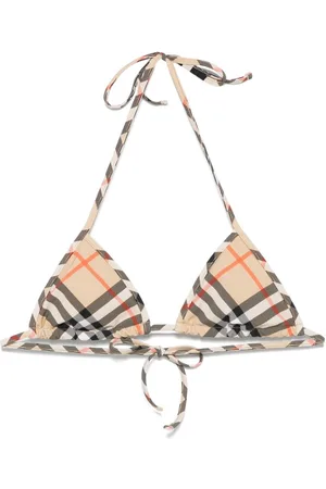 Burberry Top bikini a quadri