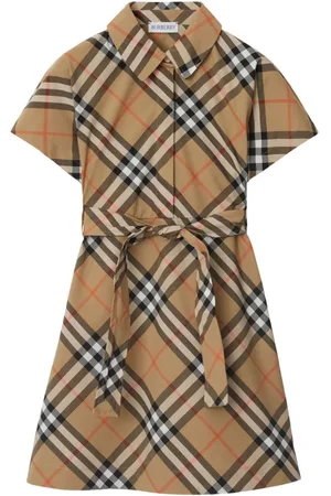Burberry Abito con motivo Vintage Check