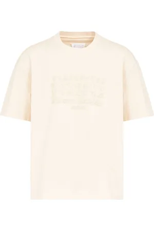 Maison Margiela T-shirt con ricamo Numbers