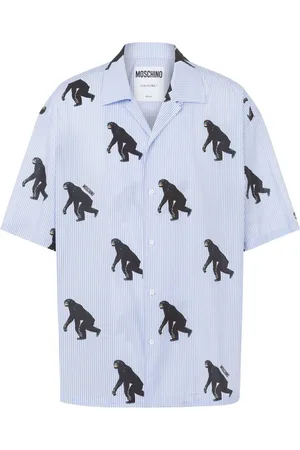 Moschino Camicia con stampa grafica