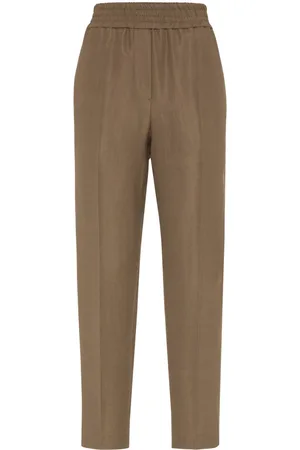 Brunello Cucinelli Pantaloni senza chiusure