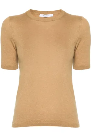 Max Mara Maglione Warren a maniche corte