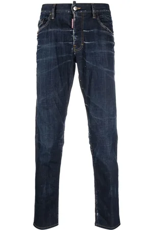 Dsquared2 Jeans skinny con effetto schiarito