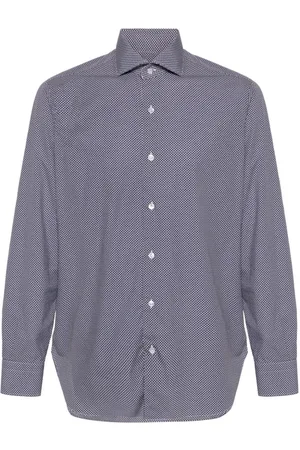 BARBA Camicia con stampa grafica