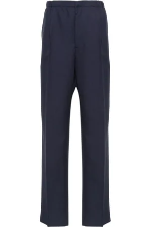 Fendi Pantaloni dritti in lana vergine
