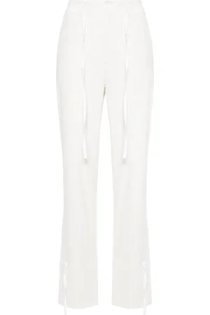 LEMAIRE Pantaloni dritti in cotone