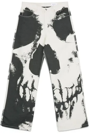 Alexander McQueen Pantaloni con stampa