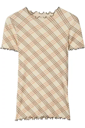 Burberry T-shirt a quadri