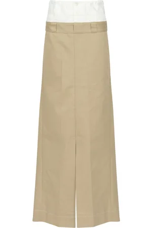 Maison Margiela Gonna lunga a vita alta