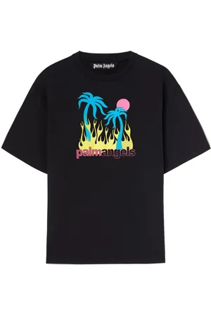 Palm Angels T-shirt Burning Oasis