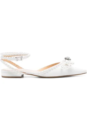 Mach & Mach Ballerine in raso con doppio fiocco