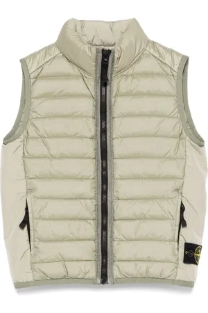 Stone Island Gilet con applicazione Compass