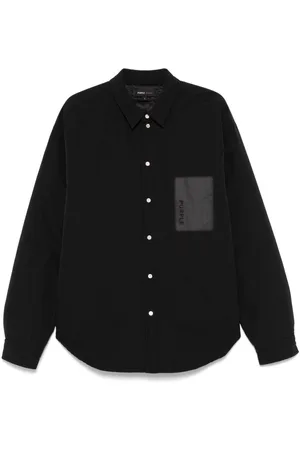 Purple Brand Giacca-camicia con stampa