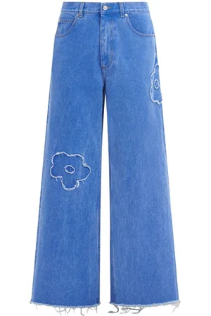 Marni Jeans con applicazione a fiori