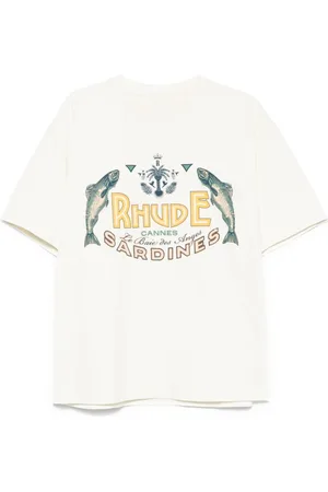 Rhude T-shirt con stampa grafica