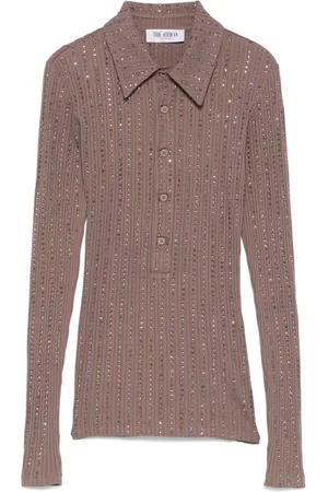 The Attico Polo con strass