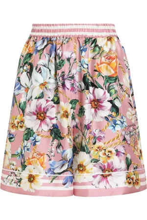 Dolce & Gabbana Shorts in raso a fiori