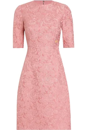 Dolce & Gabbana Abito midi a fiori jacquard