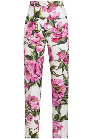 Dolce & Gabbana Pantaloni a fiori