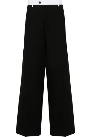 WALES BONNER Pantaloni con vita a contrasto