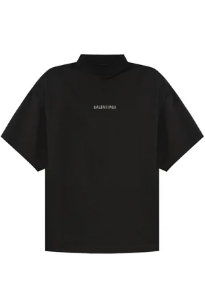 Balenciaga T-shirt con logo di borchie