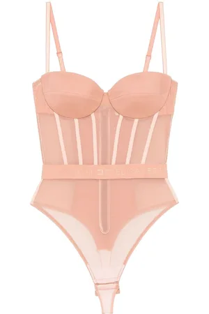 Elisabetta Franchi Body con banda logo