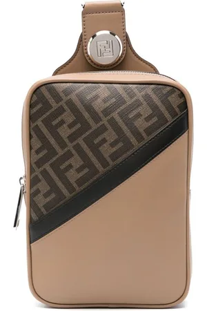 Fendi Borsa messenger con monogramma