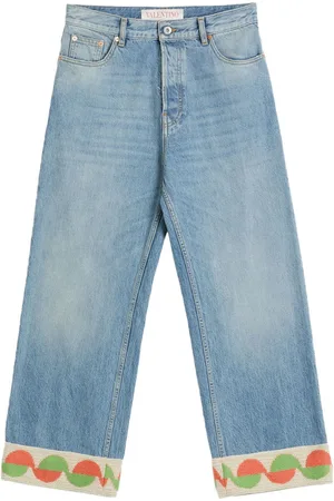 VALENTINO GARAVANI Jeans a gamba ampia