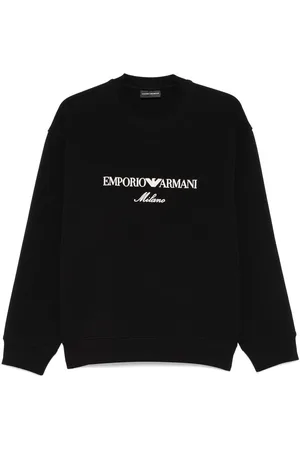 Emporio Armani Felpa con ricamo