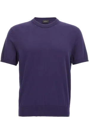 BRIONI T-shirt a maglia fine
