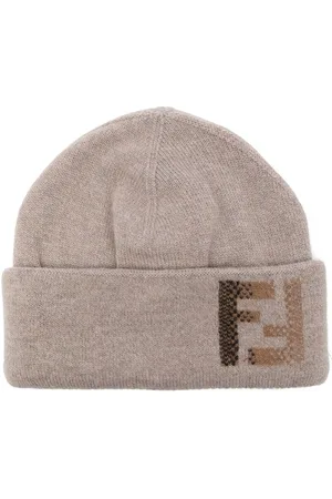 Fendi Berretto con logo jacquard