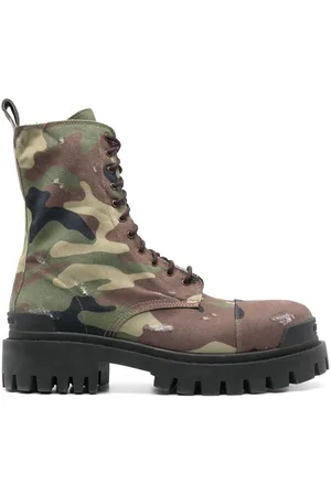 Balenciaga Stivali con stampa camouflage