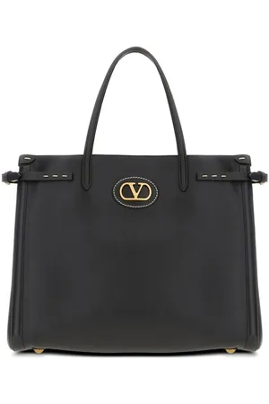 VALENTINO GARAVANI Borsa tote con placca logo