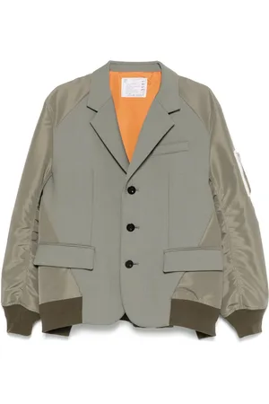 SACAI Blazer con inserti