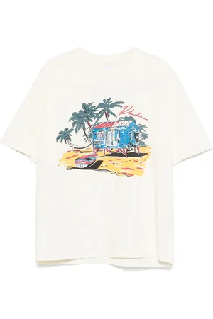 Rhude T-shirt con stampa grafica