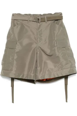 SACAI Shorts con cintura