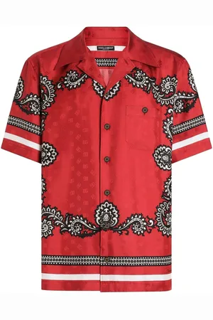 Dolce & Gabbana Camicia con stampa bandana